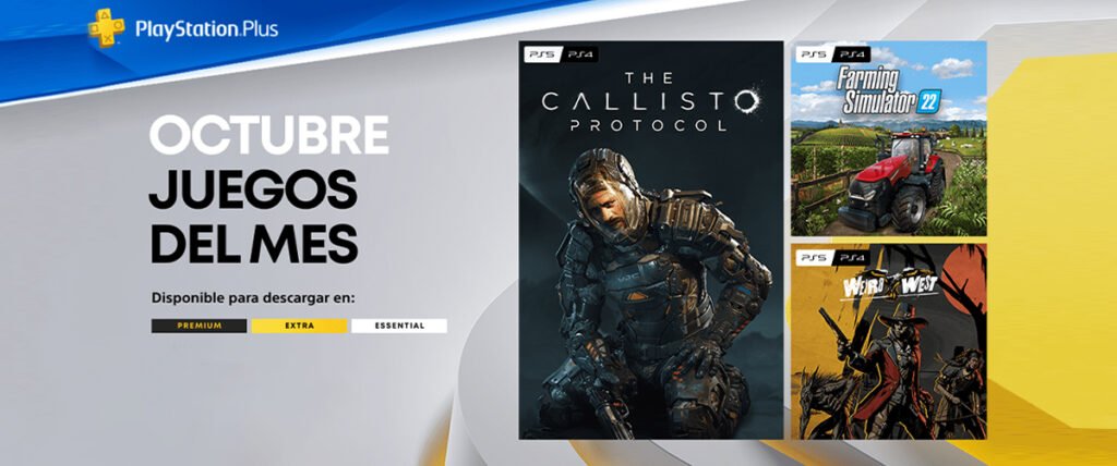 Juegos de PlayStation Plus de octubre