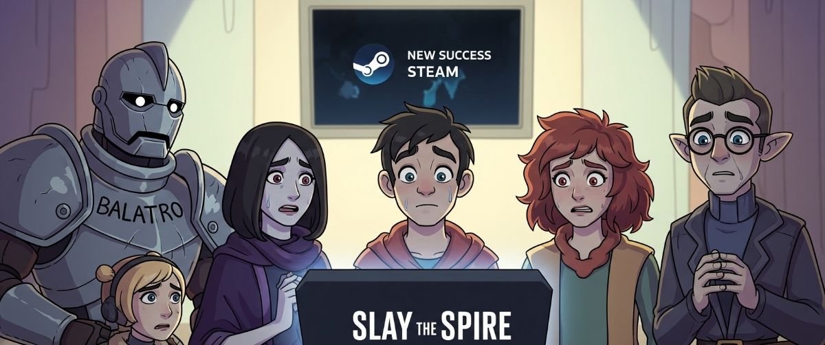 Balatro y Slay the Spire tiemblan ante este éxito de Steam